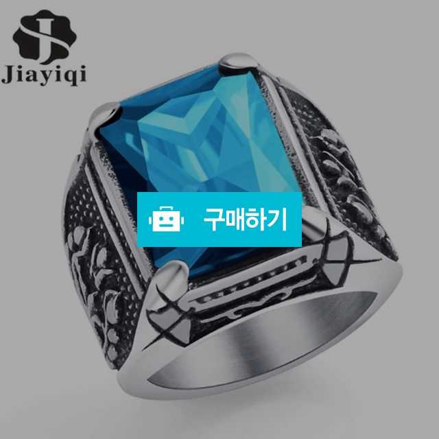 Jiayiqi 빈티지 CZ 스톤 남자 반지 / Oktofas님의 스토어 / 디비디비 / 구매하기 / 특가할인