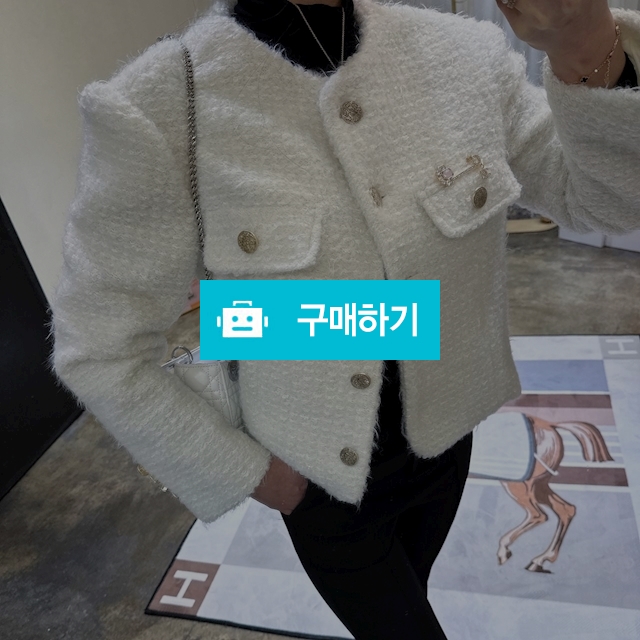 고급스러운 솜사탕 트위드 jk  / 니니비브 / 디비디비 / 구매하기 / 특가할인