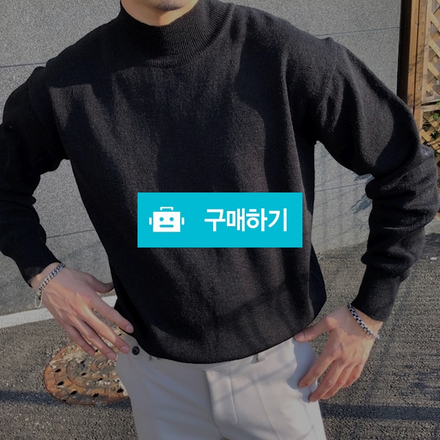 남자 시보리 반폴라 니트 / 데이오구님의 스토어 / 디비디비 / 구매하기 / 특가할인