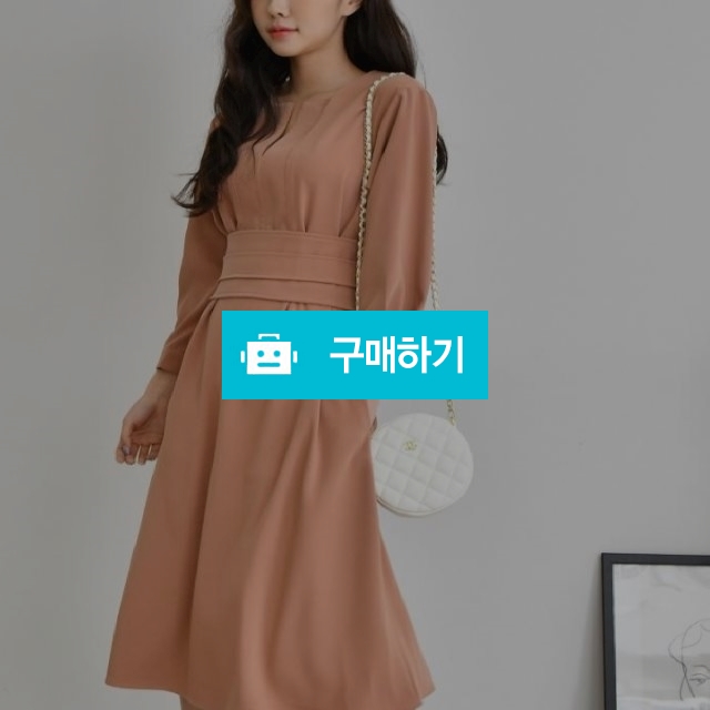 트임 포인트 허리끈 원피스 세트 / 아담샵 / 디비디비 / 구매하기 / 특가할인