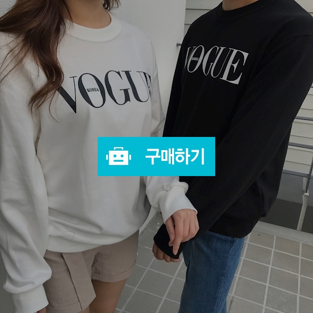 Vogue맨투맨 (남녀공용2color) / 킵어 / 디비디비 / 구매하기 / 특가할인