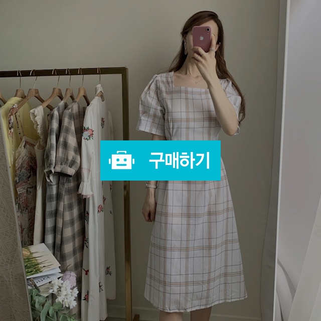 여성 린넨 여름 하객 체크 원피스 / 리제인님의 스토어 / 디비디비 / 구매하기 / 특가할인