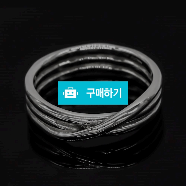 실버925  엑스 레이 세줄 반지 / 엘라실버 / 디비디비 / 구매하기 / 특가할인