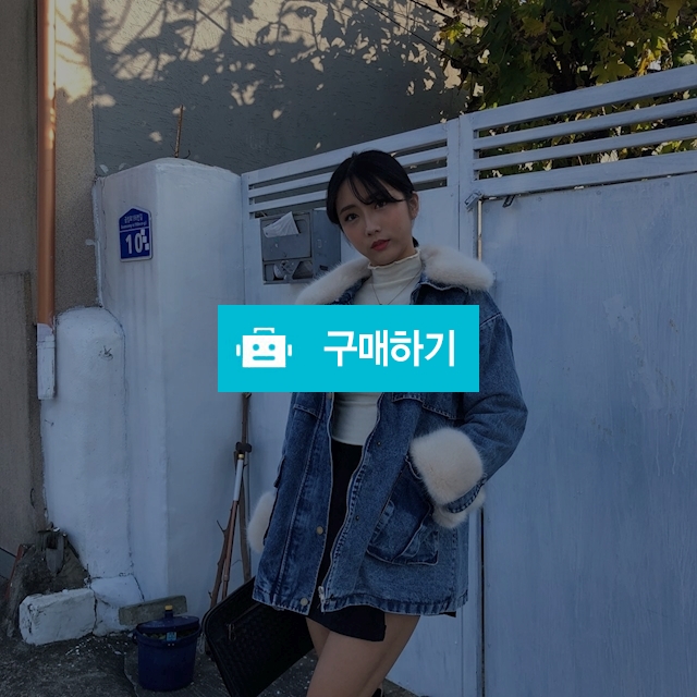 폭스 페이크퍼 데님 청자켓 / 안녕릴리 / 디비디비 / 구매하기 / 특가할인