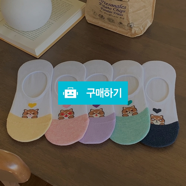 [당일출고] 5켤레/10켤레 여성 하트치바 덧신/페이크삭스 양말 / 앤어바웃 / 디비디비 / 구매하기 / 특가할인