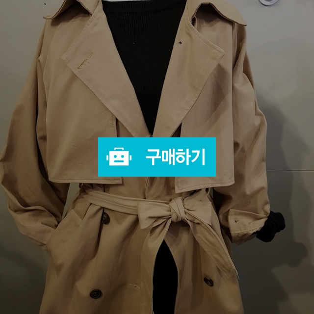 신상) 더블 롱 트렌치코트 / 샾987 / 디비디비 / 구매하기 / 특가할인