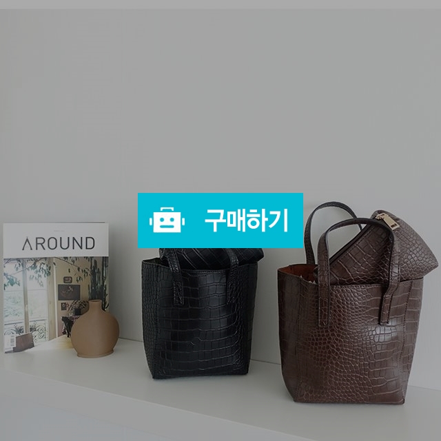 크로커 가죽 토드 핸드 백 / 소이블랑님의 스토어 / 디비디비 / 구매하기 / 특가할인