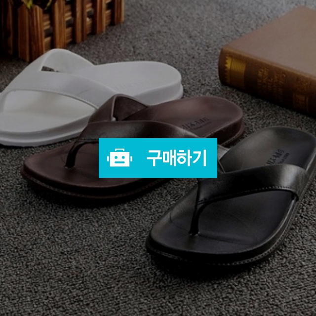 (인기상품) 남녀공용 가죽 쪼리 샌들 / ROBA / 디비디비 / 구매하기 / 특가할인