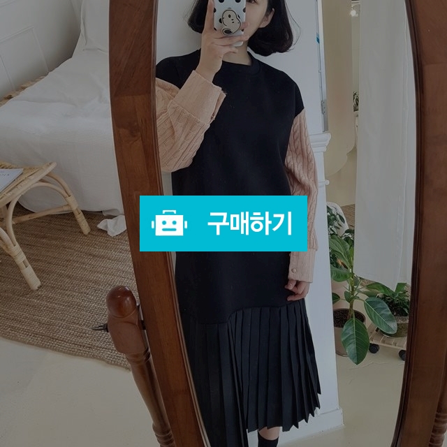 니트배색 배색 허니원피스  / luvming님의 스토어 / 디비디비 / 구매하기 / 특가할인