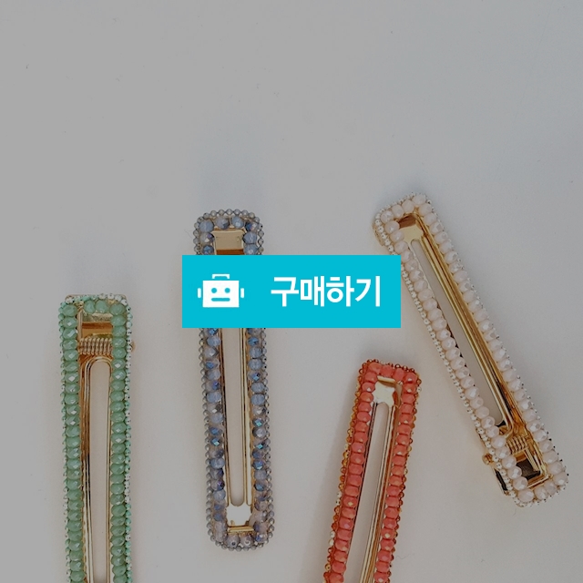 비즈 집게핀 / 오블라 / 디비디비 / 구매하기 / 특가할인