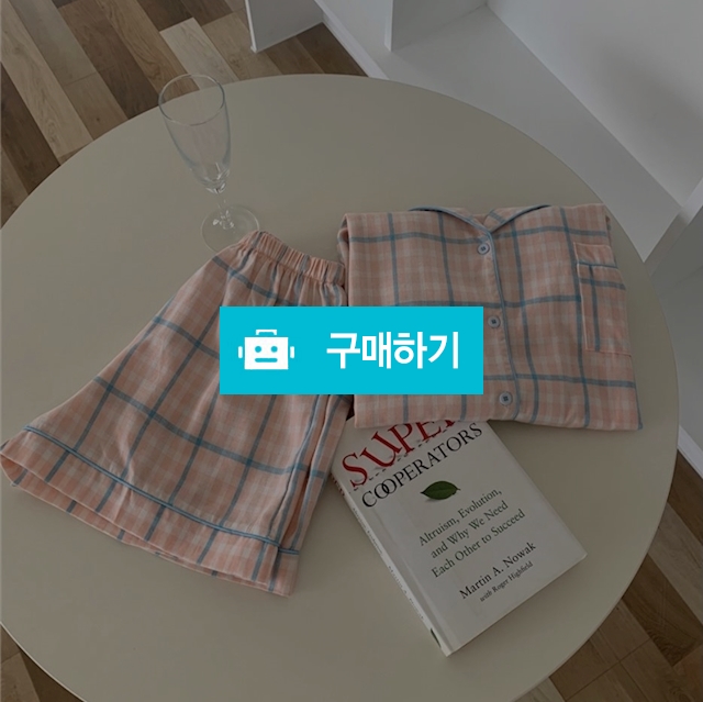 체크체크 빅사이즈 파자마 잠옷 / MARKET814 / 디비디비 / 구매하기 / 특가할인