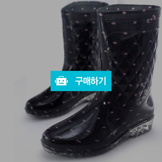 [230~255mm] 여성용 퀄팅 27cm 롱 투명 레인부츠 젤리슈즈 R495 / damishoe / 디비디비 / 구매하기 / 특가할인