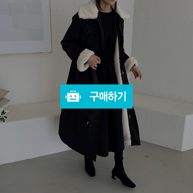 오버핏 페이크 밍크퍼 배색 바바리 트렌치 코트 / 쏘울미의 톡톡 스타일 / 디비디비 / 구매하기 / 특가할인