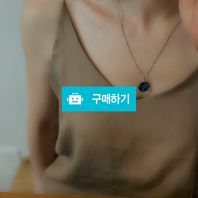 블루큐빅 실버목걸이 / YangSSa 925silver / 디비디비 / 구매하기 / 특가할인