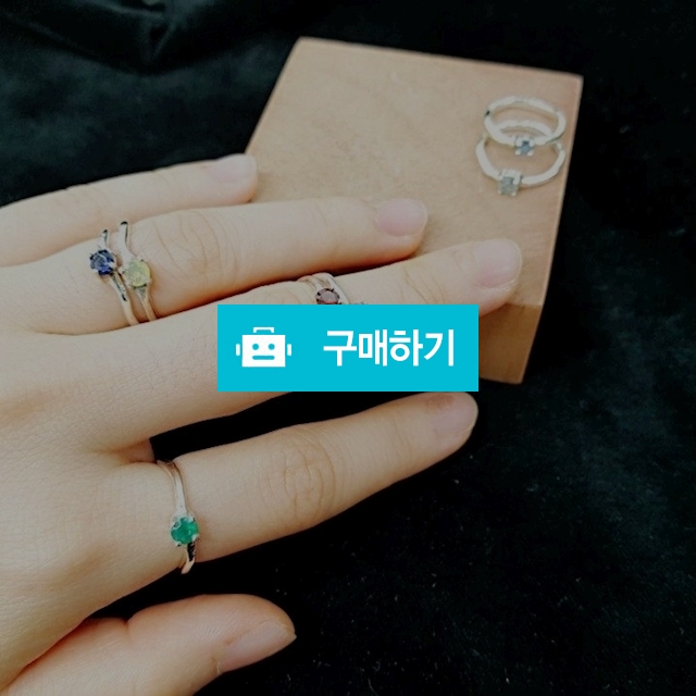 웨이브 원석반지 / 디에세오스타*쥬얼리 / 디비디비 / 구매하기 / 특가할인