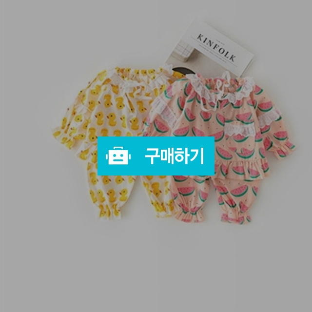 오리&수박 잠옷 / 유라마켓님의 스토어 / 디비디비 / 구매하기 / 특가할인