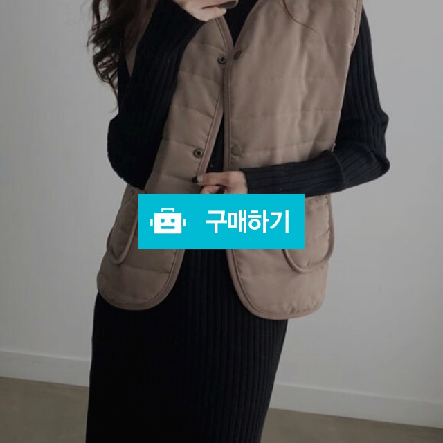 누빔조끼 패팅조끼 여성누빔조끼 깔깔이조끼 / 꼬르니숑님의 스토어 / 디비디비 / 구매하기 / 특가할인