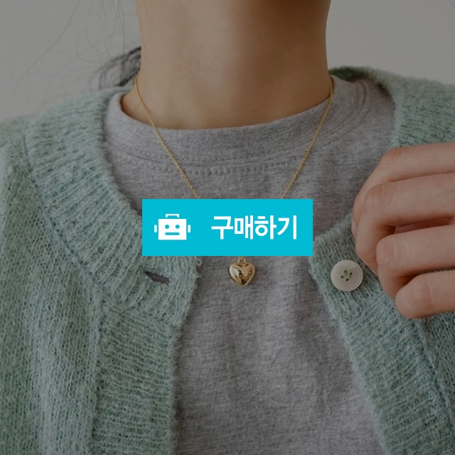 하트 심플 목걸이 / 핑크래빗 / 디비디비 / 구매하기 / 특가할인