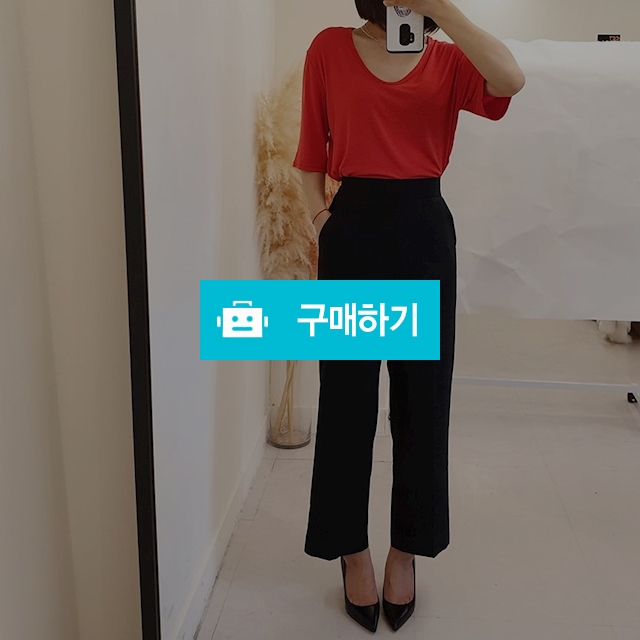 밴딩 일자 와이드핏 슬랙스 / 제이오공이 / 디비디비 / 구매하기 / 특가할인