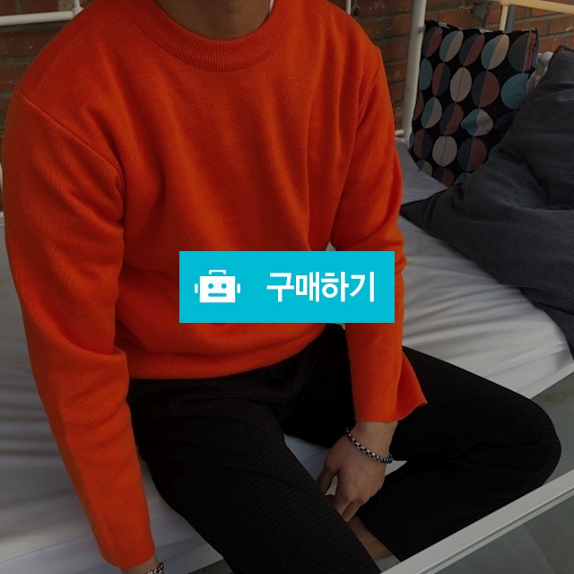 남자 라운드 니트 / 데이오구님의 스토어 / 디비디비 / 구매하기 / 특가할인