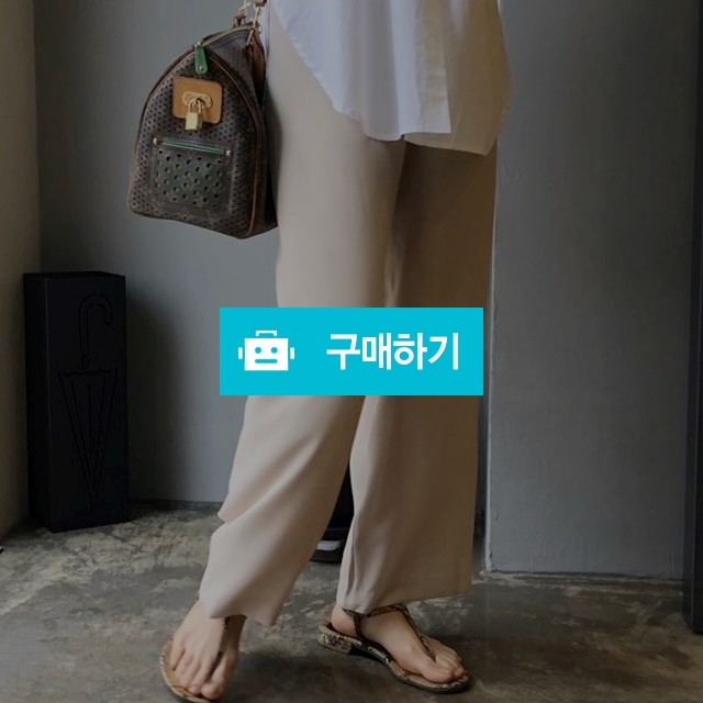 와이드 밴딩 스판 팬츠 / 샵일공일 / 디비디비 / 구매하기 / 특가할인