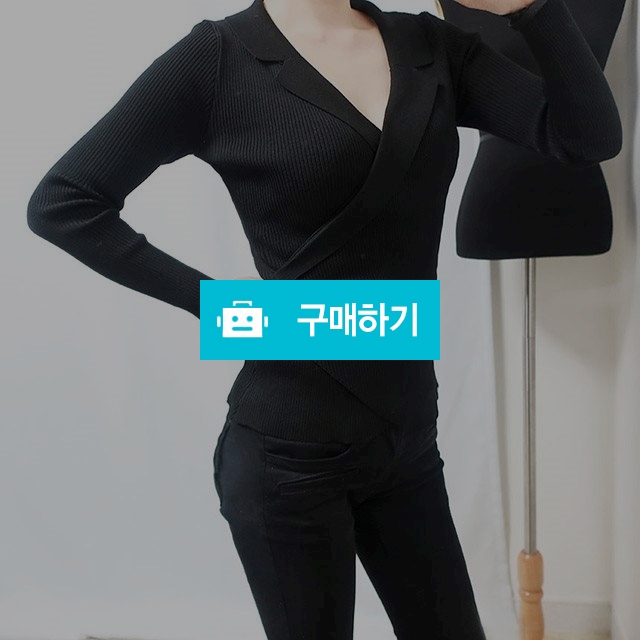 골지 진주 랩 니트 티셔츠 / 제이렌느님의 스토어 / 디비디비 / 구매하기 / 특가할인