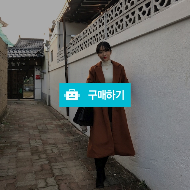 루즈핏 울 누빔 롱코트 / 안녕릴리 / 디비디비 / 구매하기 / 특가할인