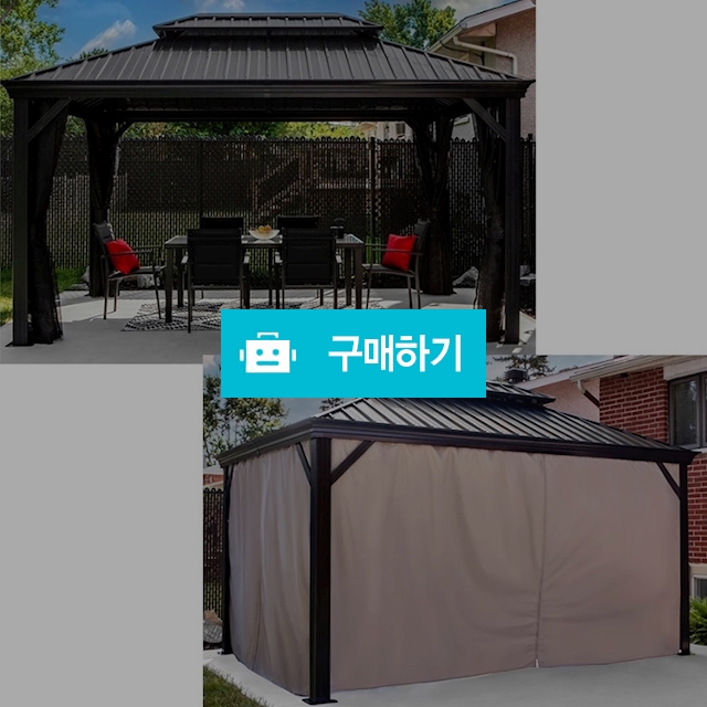 소자그 3X4.3 가제보 파고라 조립식 야외정자 옥상정원 테라스 원두막 전원주택 바베큐장 / 다모아아토즈님의 스토어 / 디비디비 / 구매하기 / 특가할인