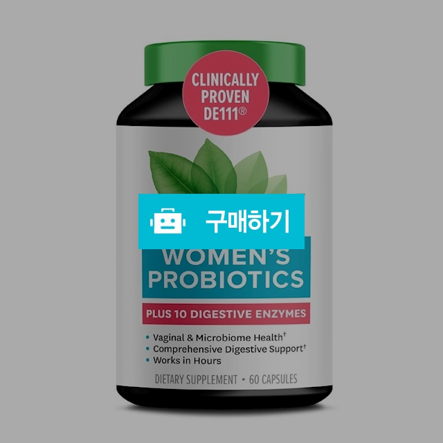 Zenwise 우먼 프로바이오틱스 60캡슐 - 젠와이즈 / 캘리오피스 / 디비디비 / 구매하기 / 특가할인