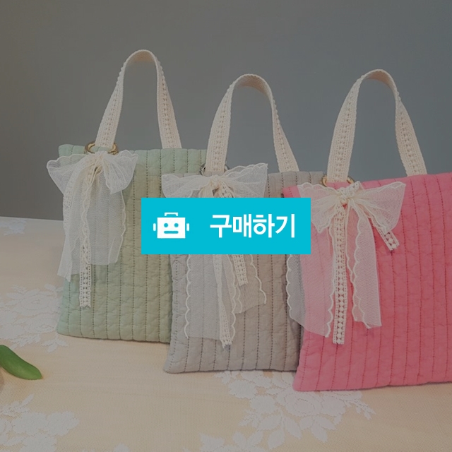 봄여신 누빔 감성 스트랩 파우치 마실가방 백참 / 루키즈쏘잉 / 디비디비 / 구매하기 / 특가할인