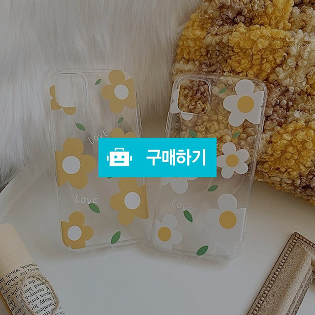 아이폰 전기종 LOVE 플라워 투명 케이스 / 강욱이네 / 디비디비 / 구매하기 / 특가할인