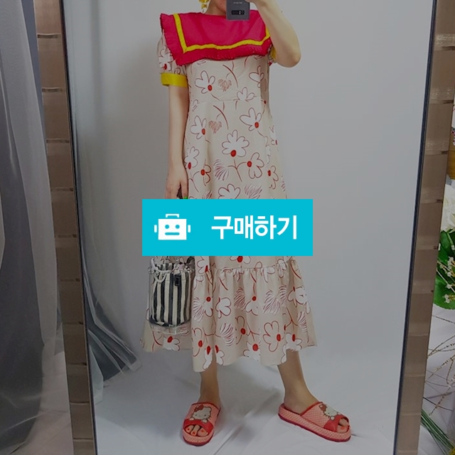 유니크 세일러 빅카라 플라워 롱원피스  / 2915(입구싶오)님의 스토어 / 디비디비 / 구매하기 / 특가할인
