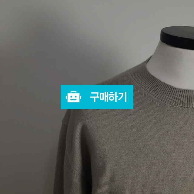 캐시 라운드 니트 (3color) / 트레모르 / 디비디비 / 구매하기 / 특가할인