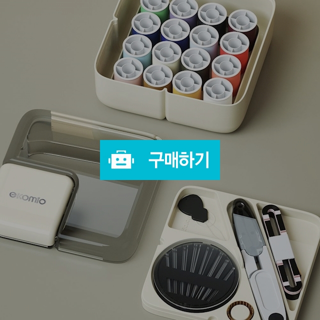 가정용 미니 반짇고리함 쪽가위 골무 바늘 실 줄자 옷수선 6종세트 / 댕유마켓님의 스토어 / 디비디비 / 구매하기 / 특가할인