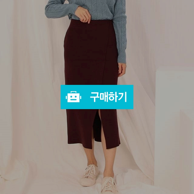 앞트임 니트 롱스커트 / 뮤조아님의 스토어 / 디비디비 / 구매하기 / 특가할인