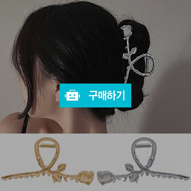 로제뜨 꽃 집게핀 머리 미니 헤어악세사리 / 슈에뜨지니 / 디비디비 / 구매하기 / 특가할인