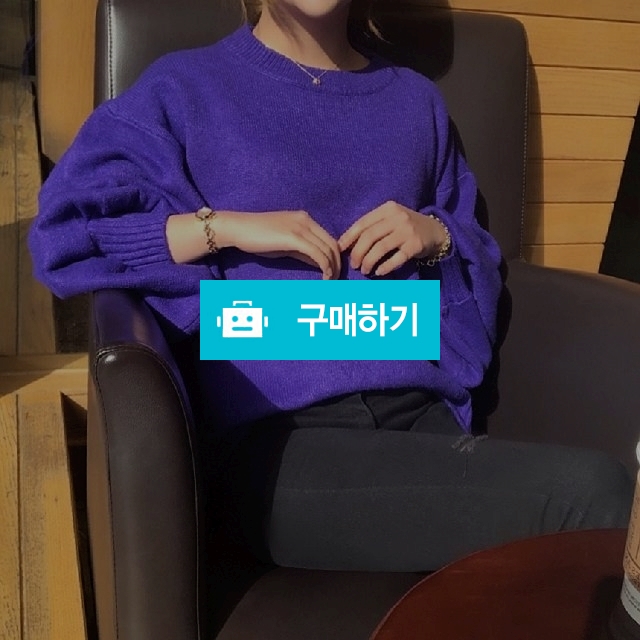 겨울 라운드넥 벌룬 니트 / lmy 이민영 님의 스토어 / 디비디비 / 구매하기 / 특가할인