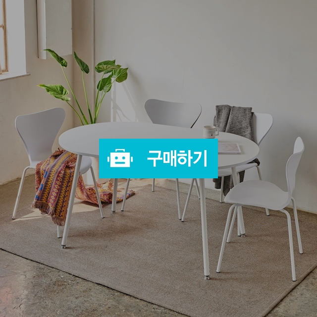 DF 화이트 원형테이블 / DFfurniture / 디비디비 / 구매하기 / 특가할인