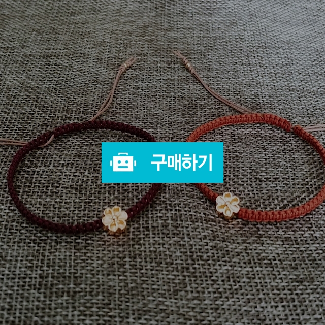 여섯 꽃잎이 핀다는 것은 팔찌-실버 핑크 로즈 매듭 팔찌 / 꽁시랑매듭이야기의스토어 / 디비디비 / 구매하기 / 특가할인