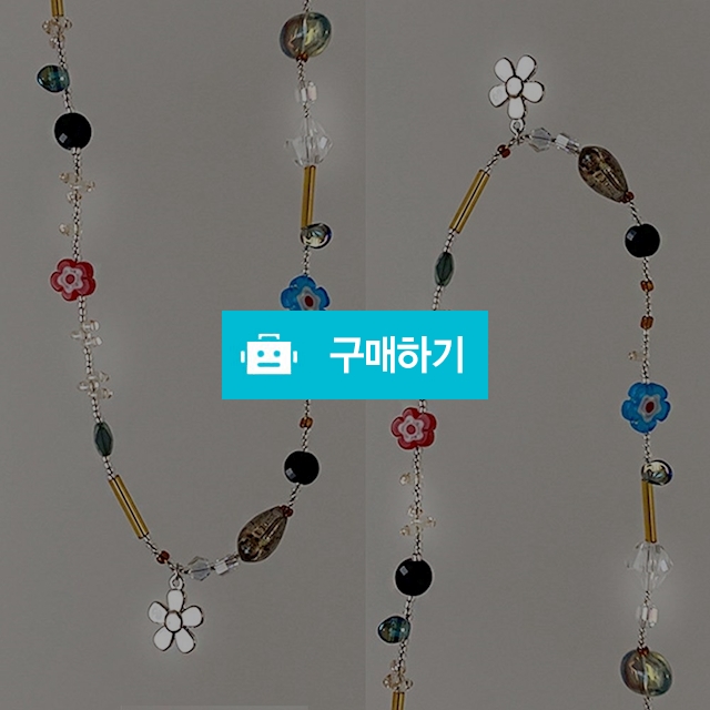 쵸디 비즈 목걸이 여자 여성 초커 꽃목걸이 / 슈에뜨지니 / 디비디비 / 구매하기 / 특가할인