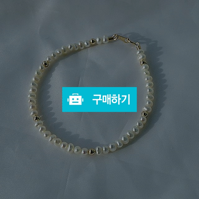 14k 진주 볼 원석 팔찌 / 손수메이크 / 디비디비 / 구매하기 / 특가할인