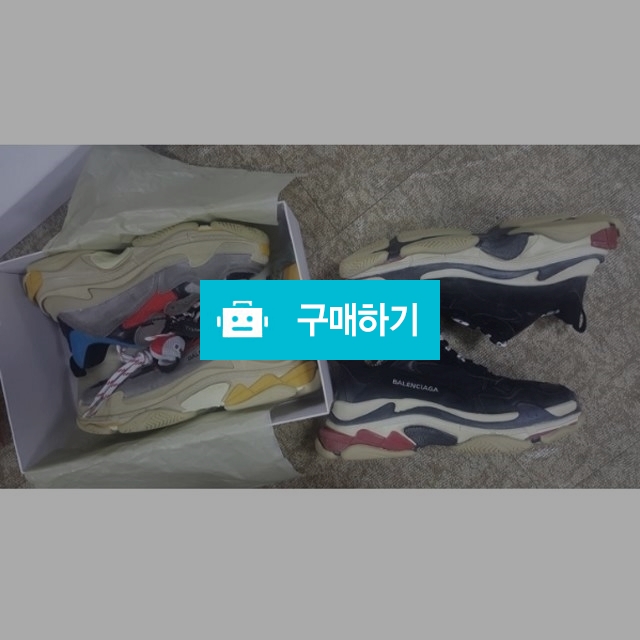 발렌시아가 트리플 S 배색 슈즈 (4color) / 메소드R / 디비디비 / 구매하기 / 특가할인