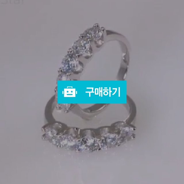1.25캐럿 큐빅 실버 쌍가락지 / 다이아니 / 디비디비 / 구매하기 / 특가할인