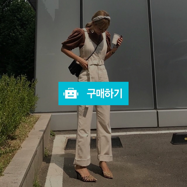 코튼 일자 와이드 밸트세트 오버롤 팬츠 2color / 소울드레스jy / 디비디비 / 구매하기 / 특가할인