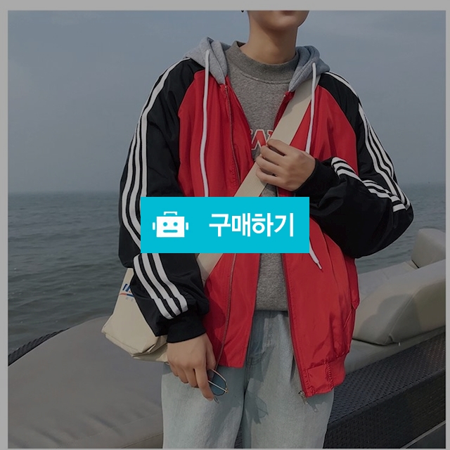 남자 배색 삼선 후드 집업 / hcu9614님의 스토어 / 디비디비 / 구매하기 / 특가할인