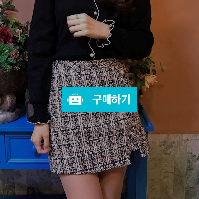 미니 진주 체크 치마바지 / 스타일도담 / 디비디비 / 구매하기 / 특가할인