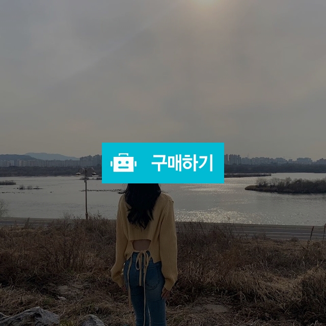 데일리 뒷트임 허리끈 골지 긴팔 니트 / 임쥬르 / 디비디비 / 구매하기 / 특가할인
