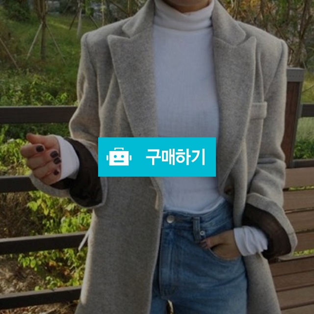 겨울 베이직 헤링본 하프코트 / 베럴덴 / 디비디비 / 구매하기 / 특가할인