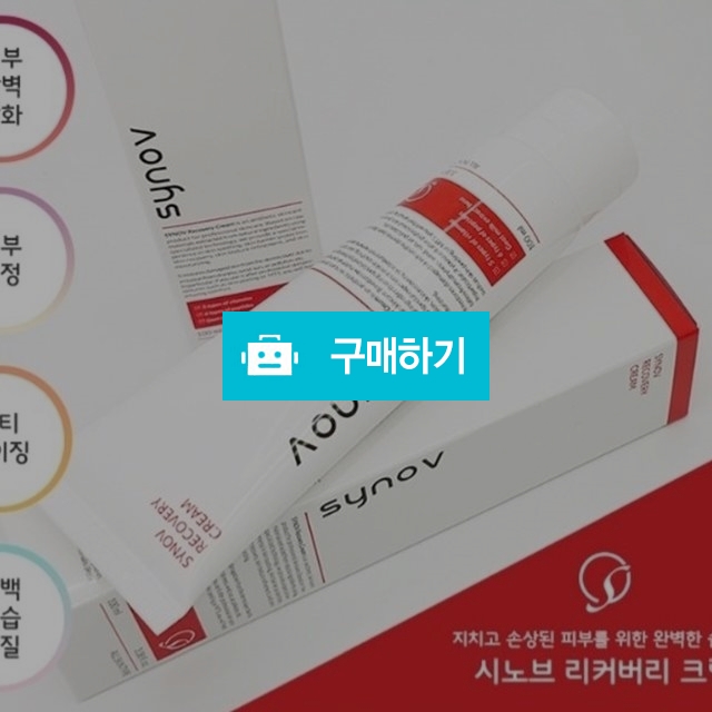 대용량 시노브 리커버리 재생크림 100ml 재생/수분/멍크림 / 슈실장의뷰티랩님의 스토어 / 디비디비 / 구매하기 / 특가할인