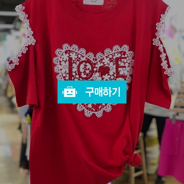 하트 레이스 티 / 장위동홍당무님의 스토어 / 디비디비 / 구매하기 / 특가할인